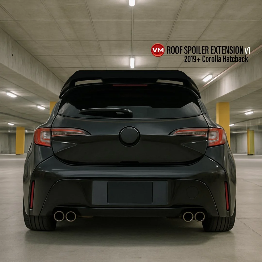 Spoiler Extension for the Toyota Corolla Hatch-Back e210 2019+